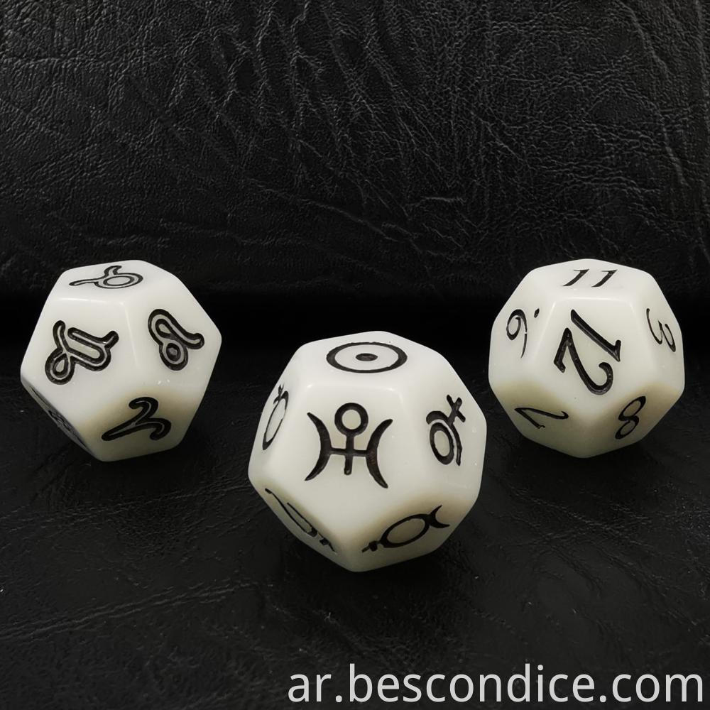 Astrology Dice Math Teaching Toys 1